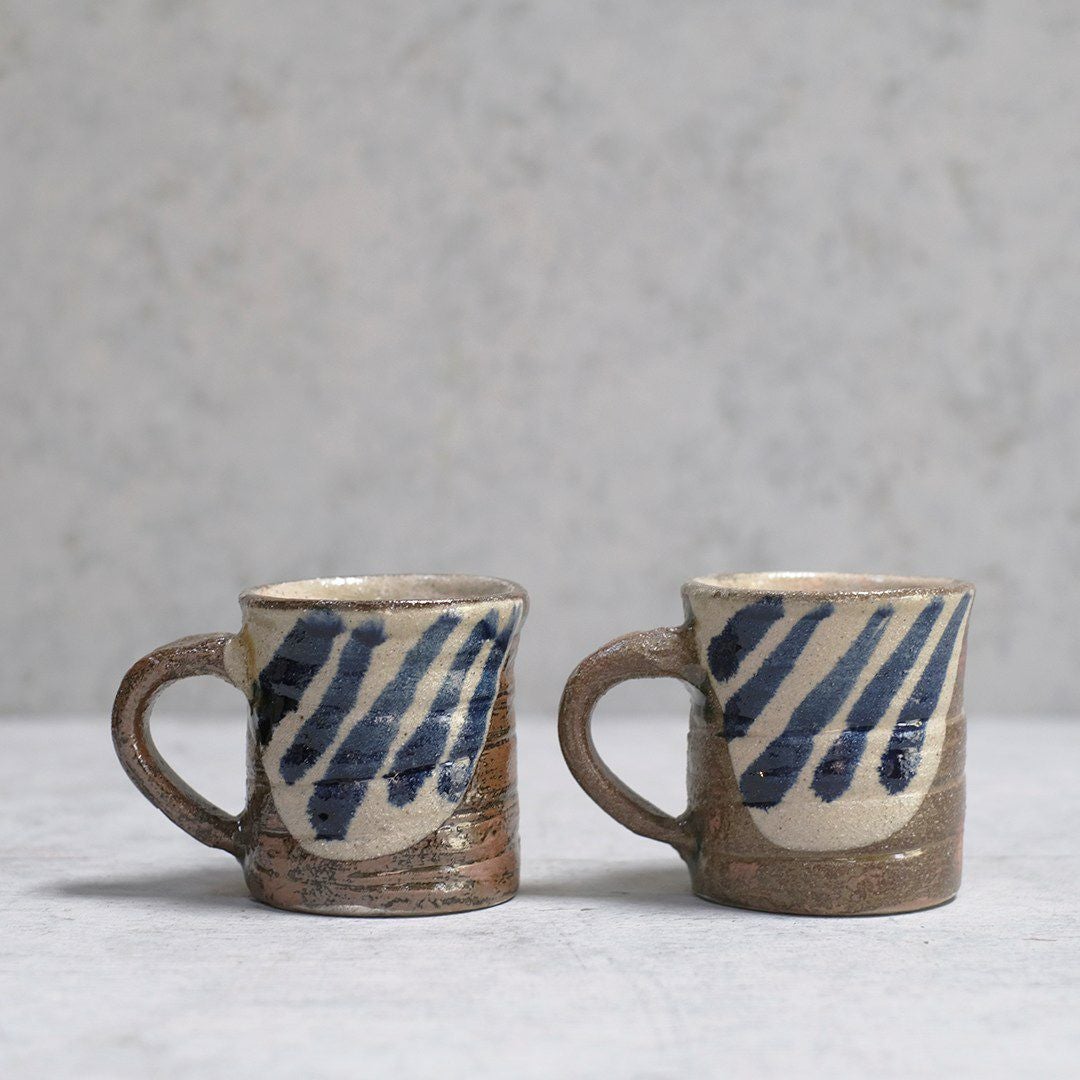 やちむん 沖縄 松田共司 マグカップ ビアマグ 登り窯 読谷村北窯 一点物1