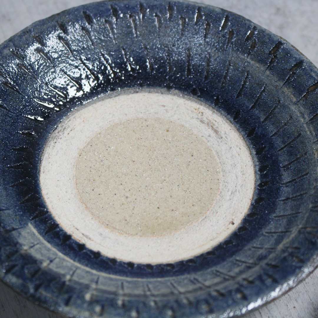 やちむん 沖縄 宮城正享 5寸皿 読谷村北窯 飛鉋 の通販 おしゃれな食器