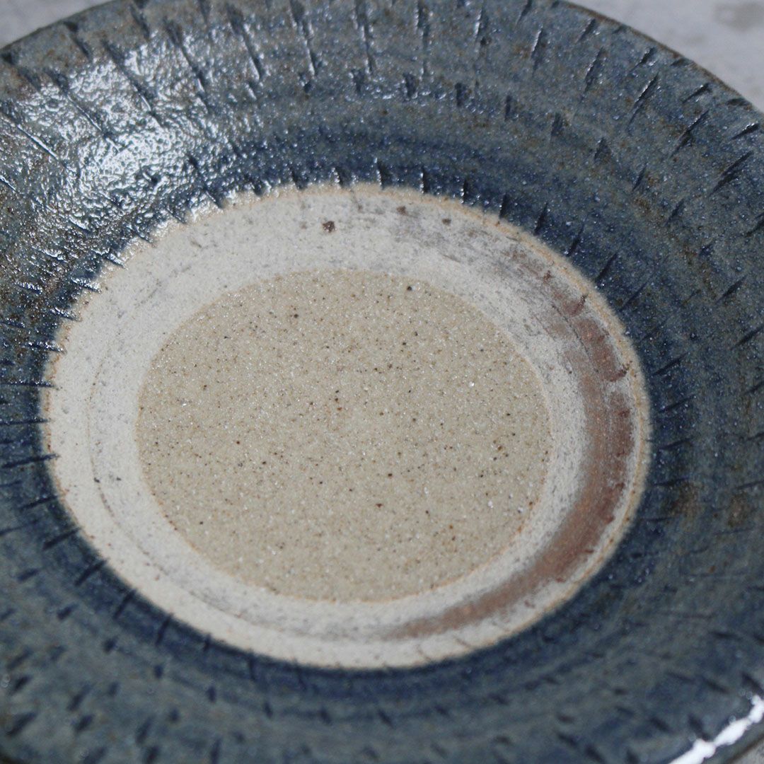 やちむん 沖縄 宮城正享 5寸皿 読谷村北窯 飛鉋 の通販 おしゃれな食器