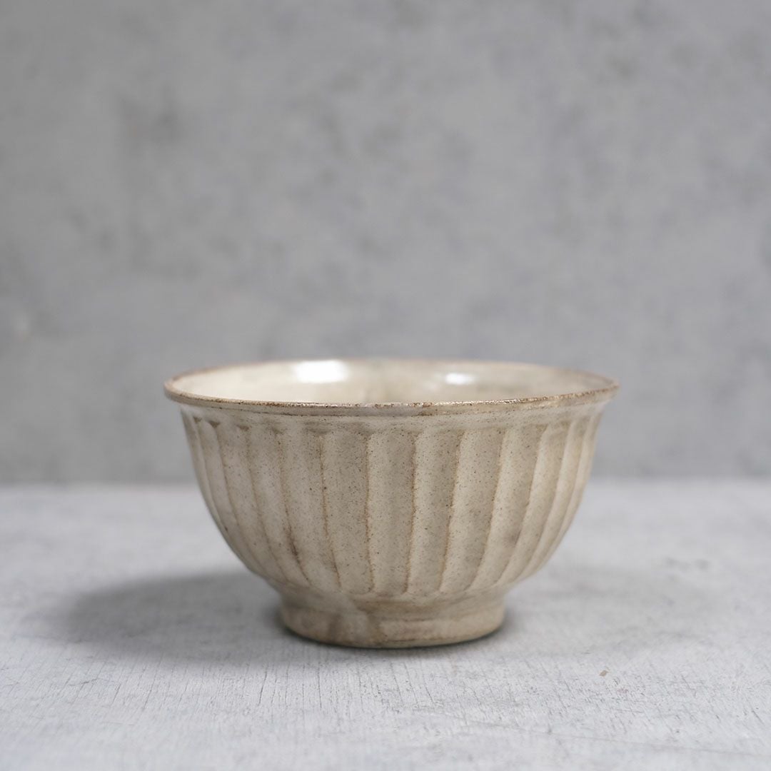 笠間焼【益子淳一】・しのぎそば丼/作家のうつわ どんぶり ラーメン鉢