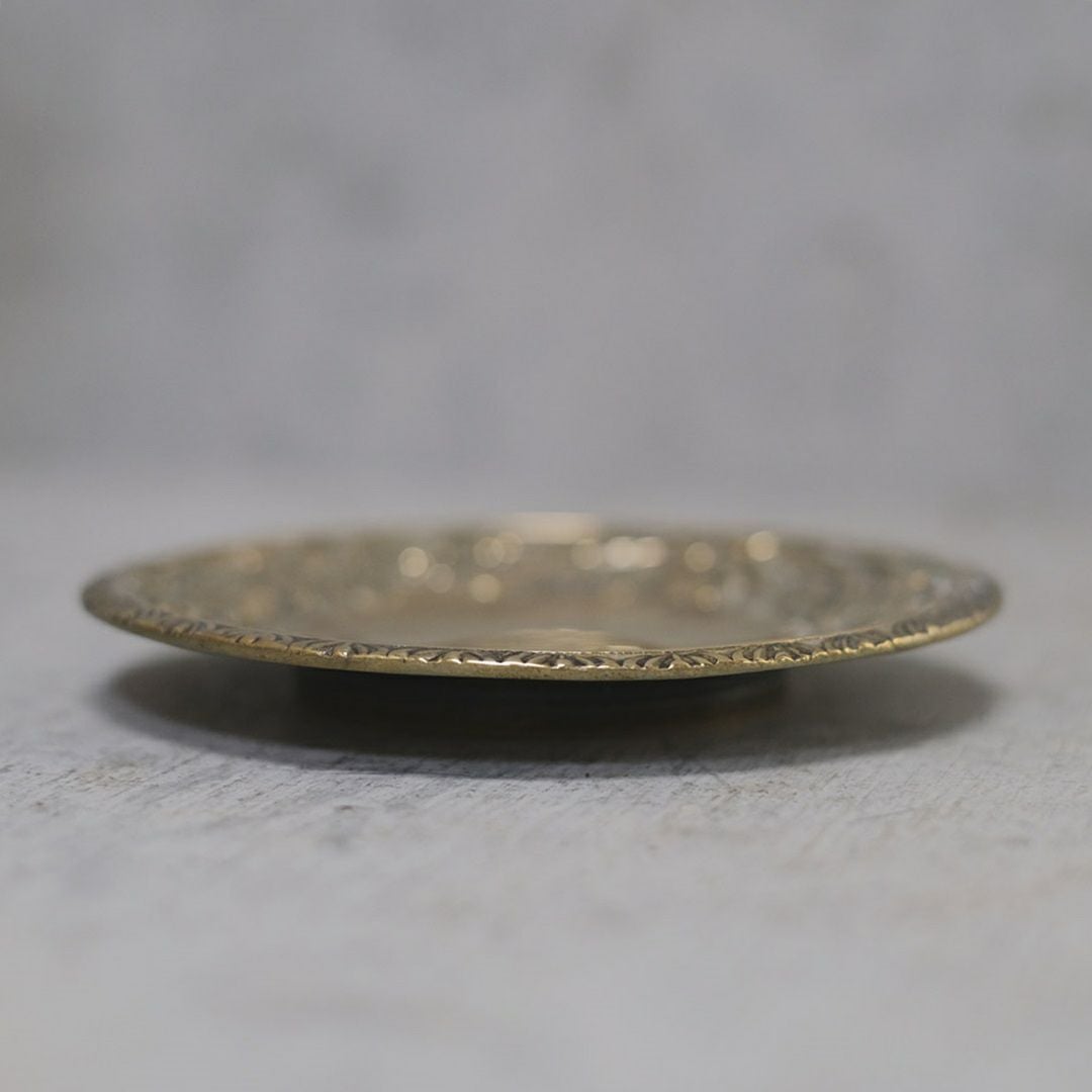 アンティーク天使の真鍮トレイ フランス4
