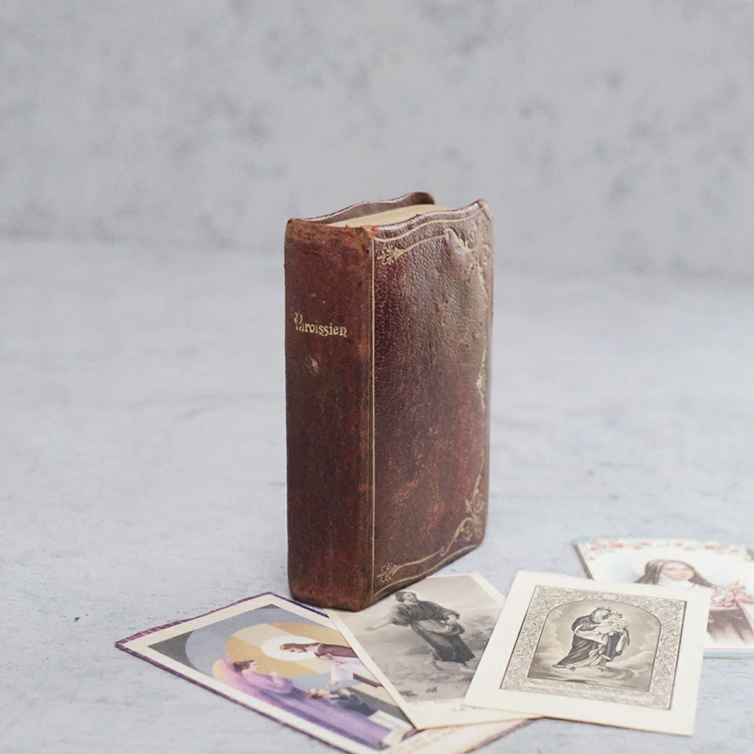 アンティーク雑貨アンティーク祈祷書 PAROISSIEN ROMAIN フランスの