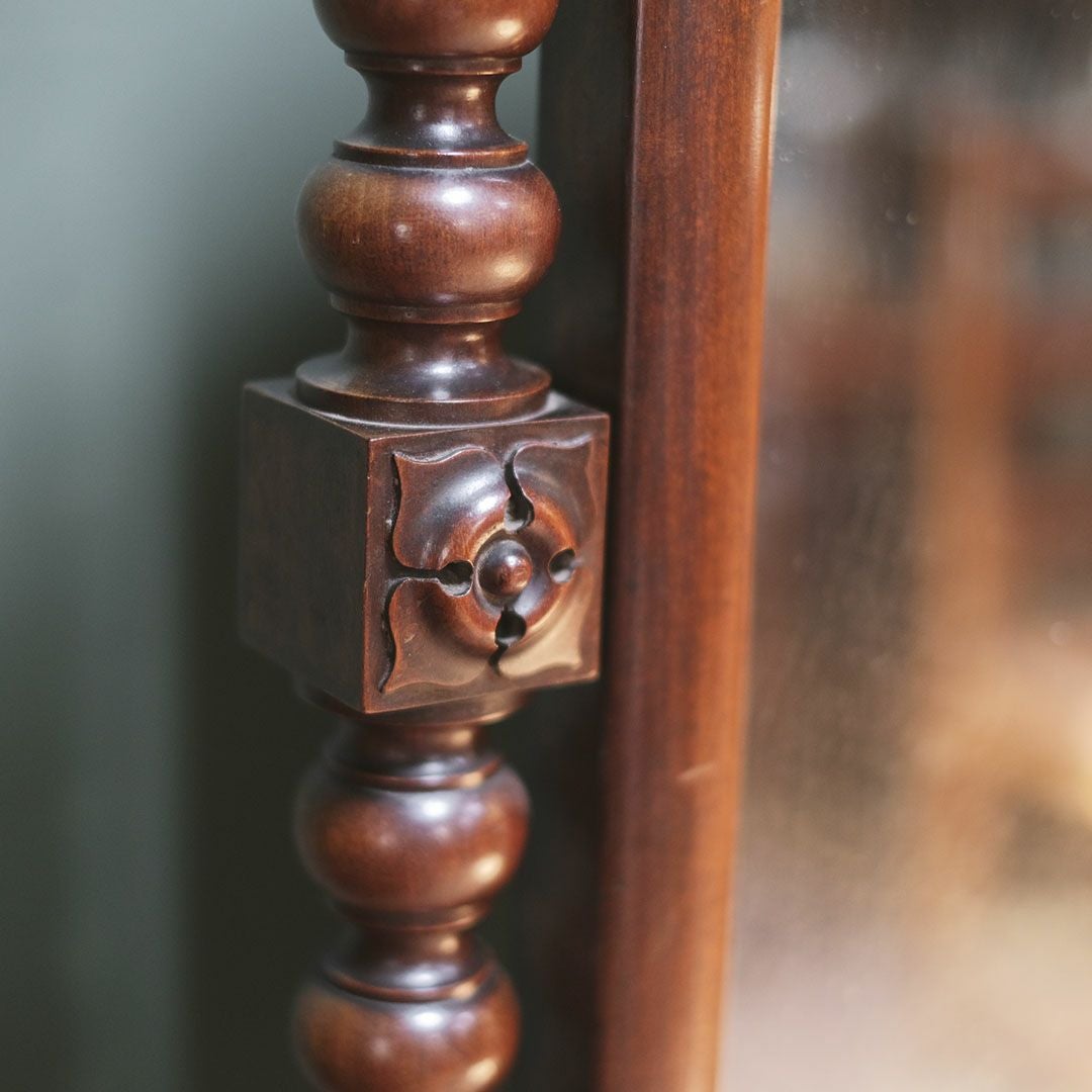 アンティ―ク鏡 卓上ミラー イギリス トイレットミラー/アンティーク家具