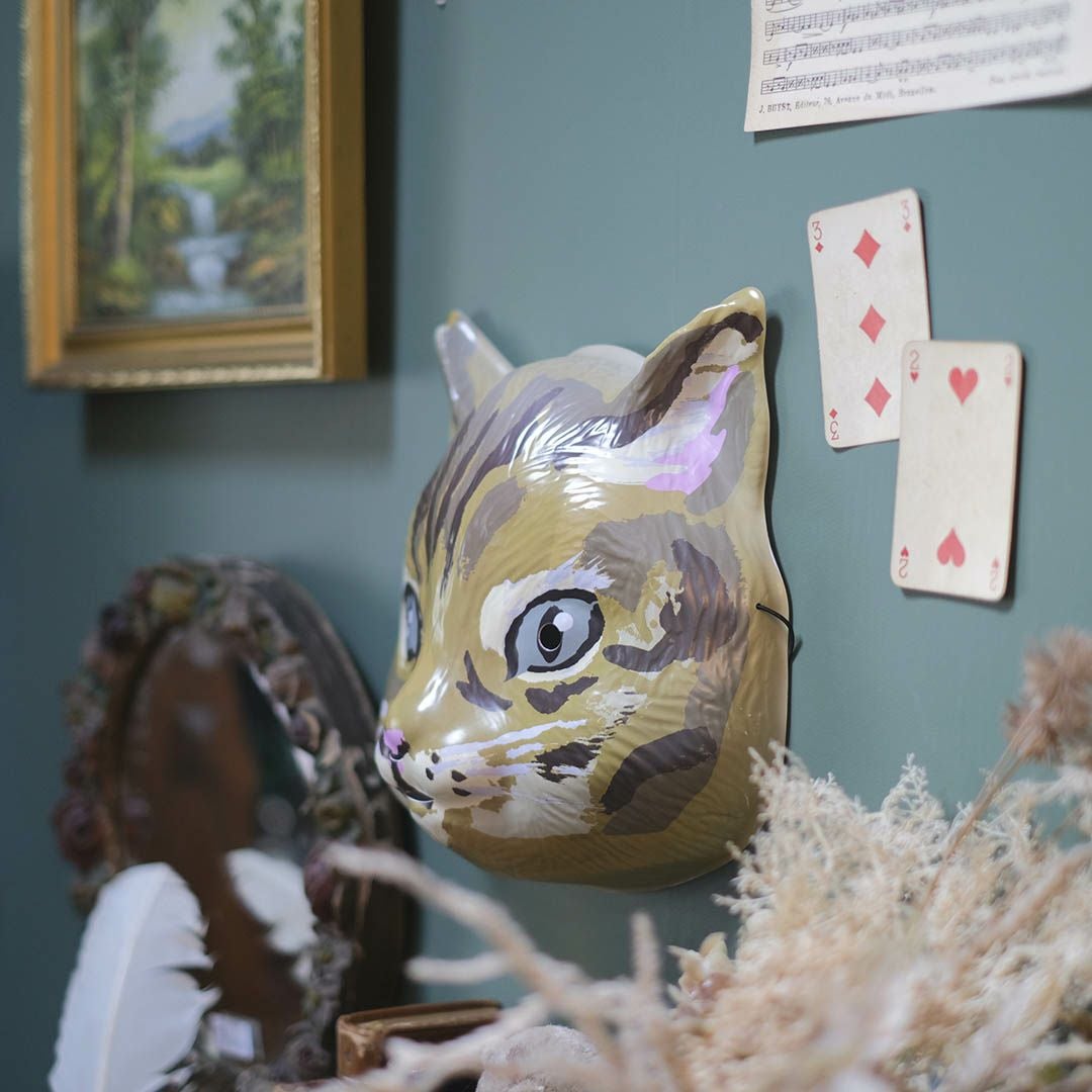 Nathalie Lete(ナタリーレテ) Mask Maya Cat 猫のお面 通販 インテリア
