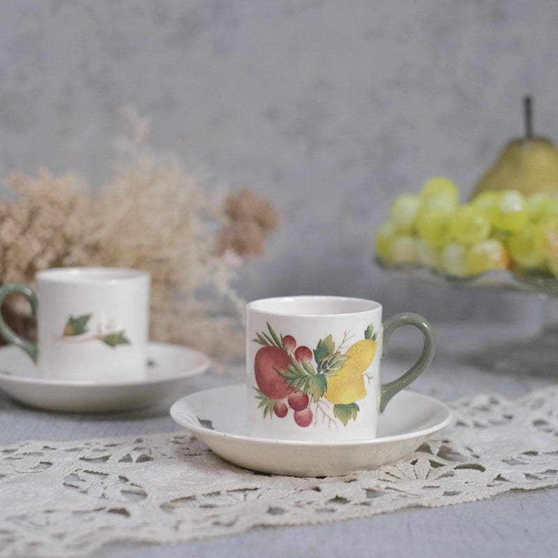 ヴィンテージ デミタスカップ＆ソーサー イギリス WEDGWOOD COVENT 