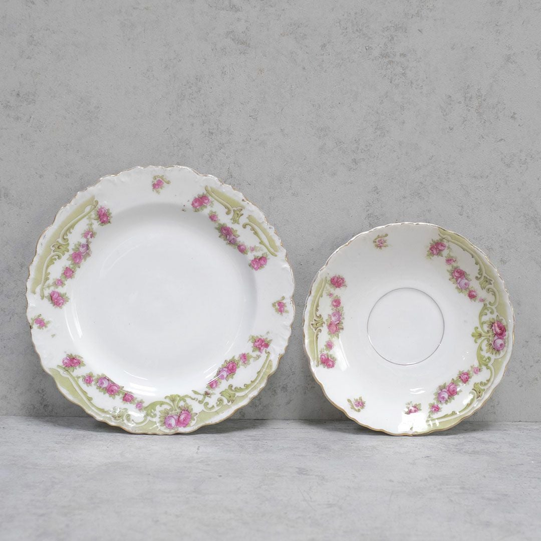 アンティークティーカップトリオ イギリス 10