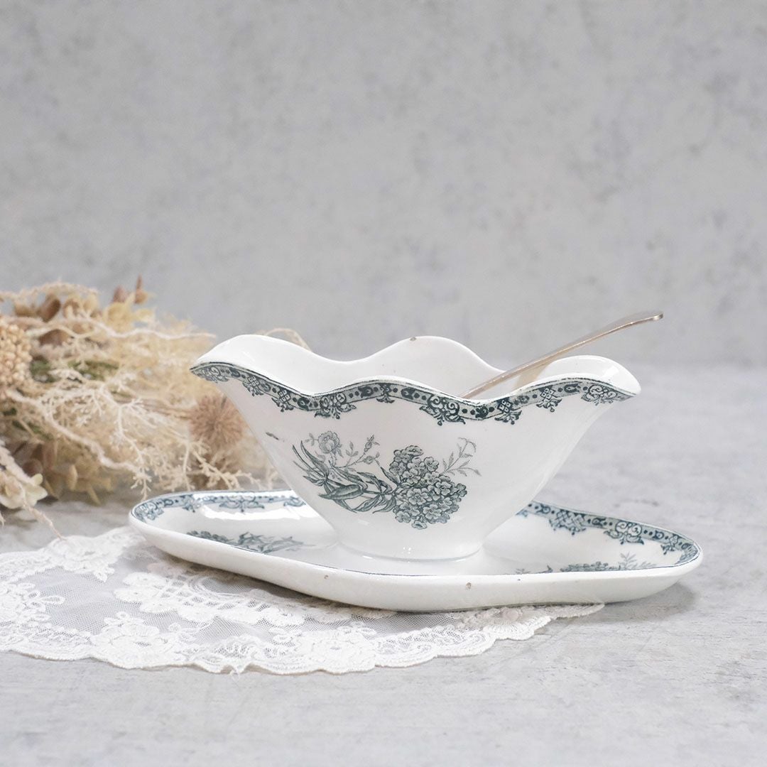 アンティーク ソーシエール DAISY Nouvelles Usines Ceramiques du