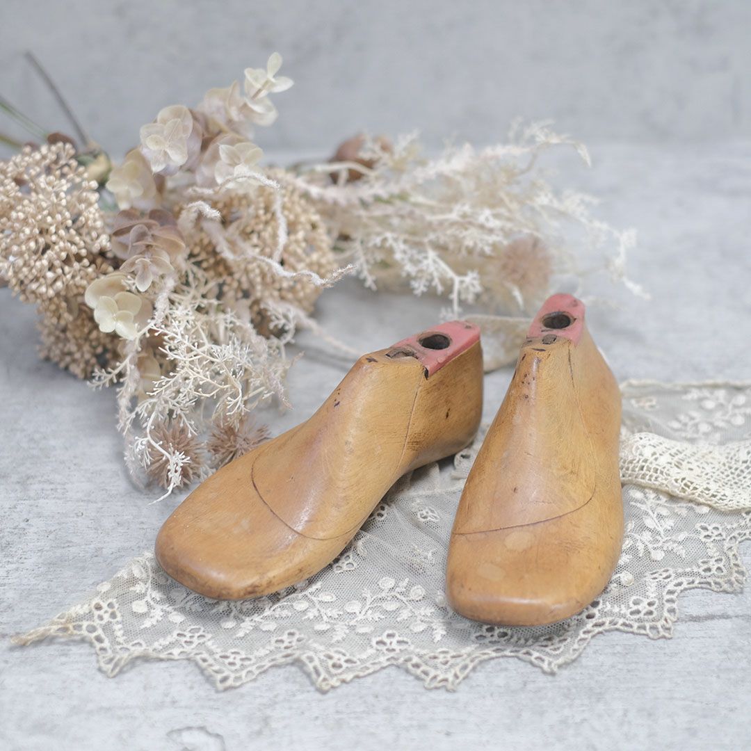 アンティークキッズシューモールド 子供用の靴の木型の通販