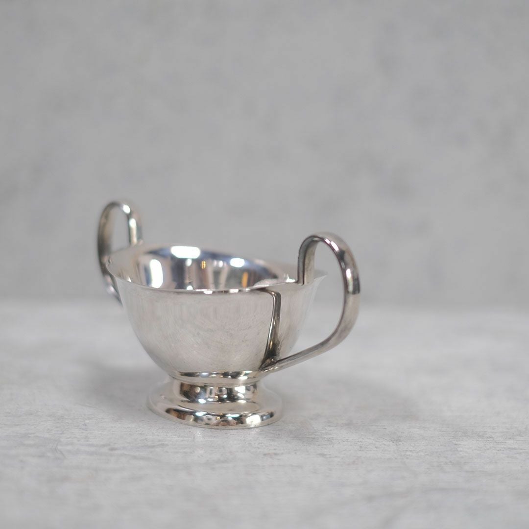 アンティークシュガーボウル エドヴァーディアン イギリス シルバープレート2