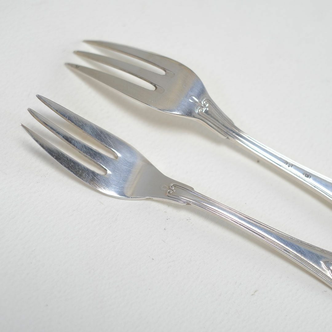 ヴィンテージ カトラリーセット ケーキフォーク オランダ シルバープレート