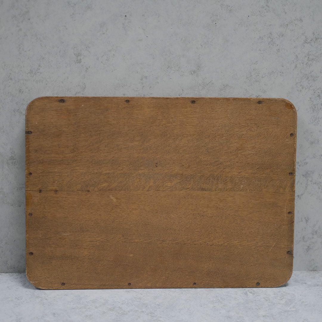 ヴィンテージ ティートレイ オーク材 イギリス