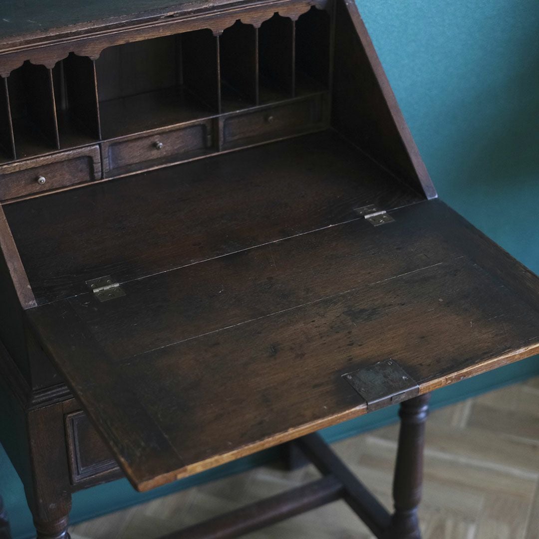 アンティーク ライティングビューロー イギリス 机/アンティーク家具