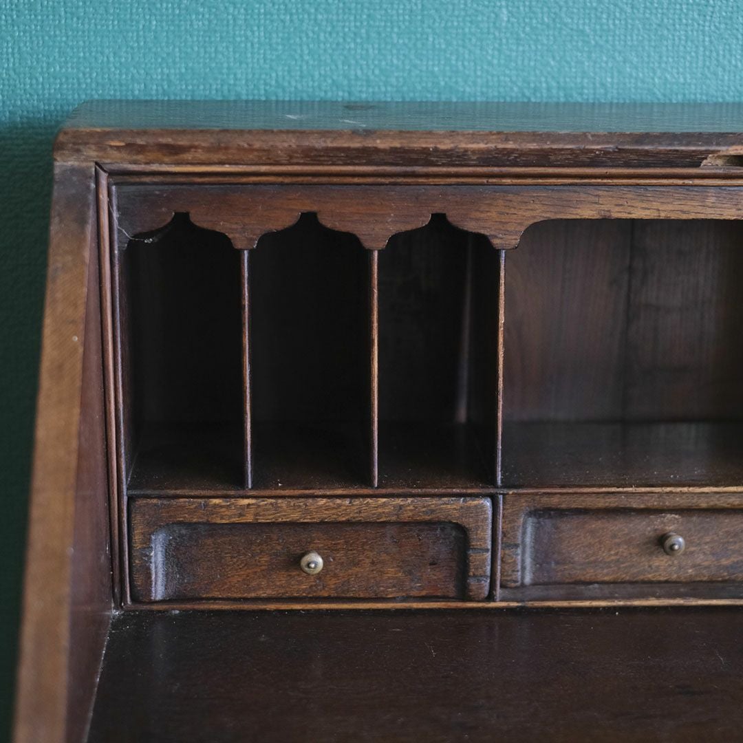 アンティーク ライティングビューロー イギリス 机/アンティーク家具