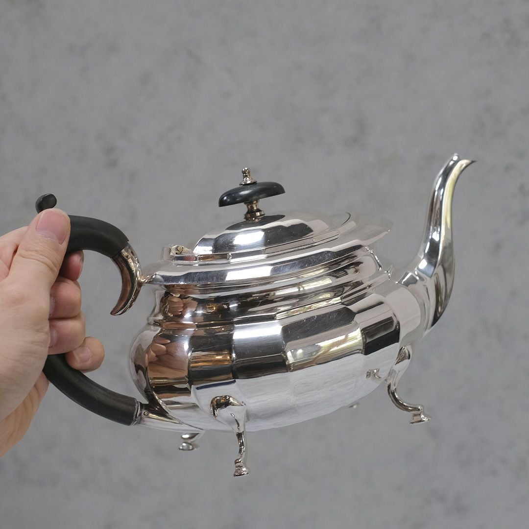 アンティーク ティーサービスセット VINERS ティーポット ミルクジャグ シュガーボウル イギリス