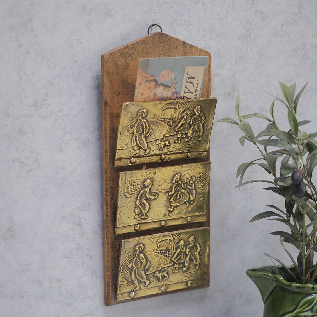 HOLD)アンティーク 壁掛け レターラック イギリスの通販 アンティーク