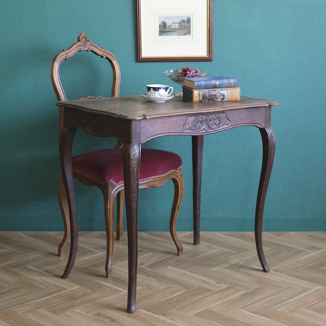 HOLD)アンティークテーブル フランス 机/アンティーク家具MALTO東京高円寺