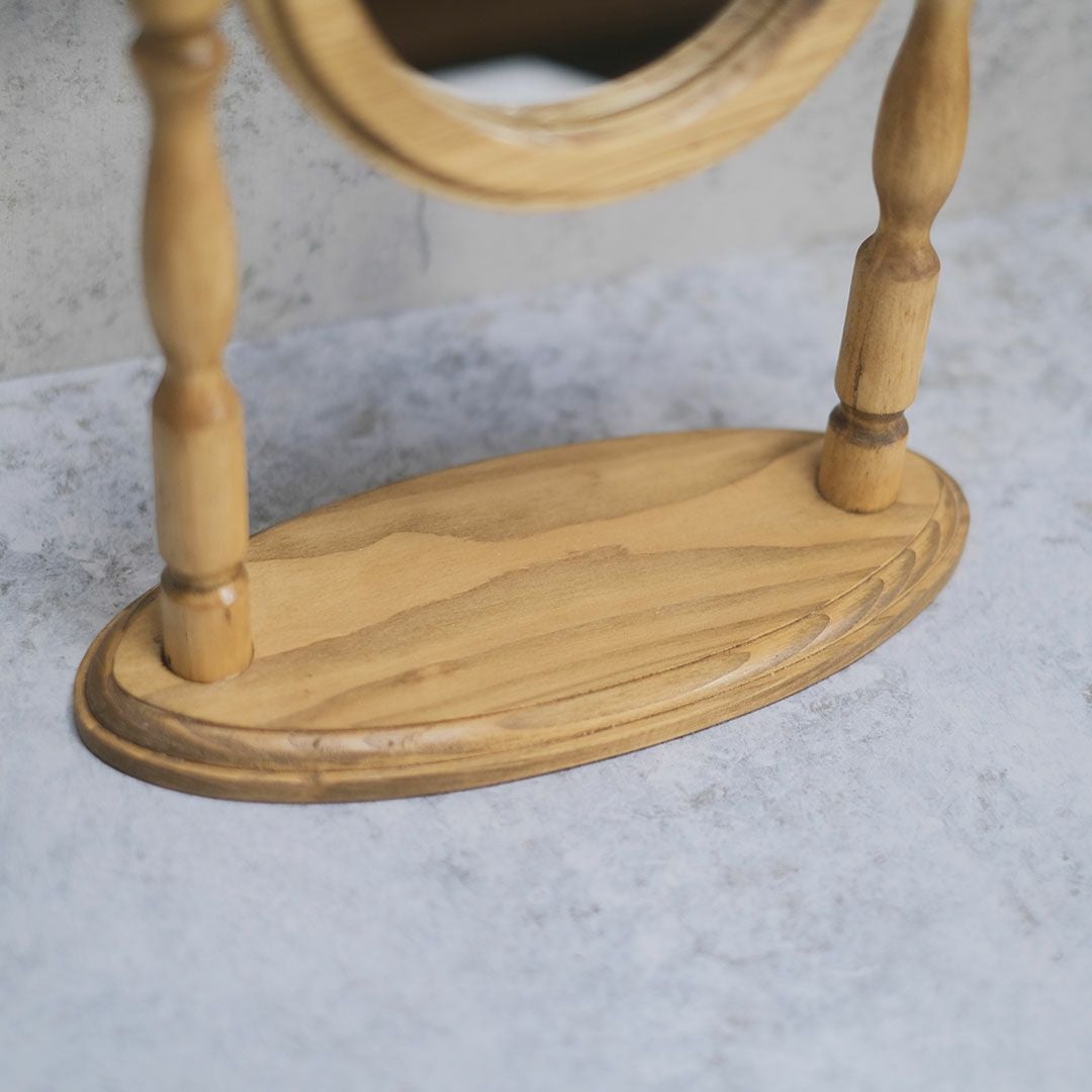 センスのよい真鍮製の卓上ミラーを販売〈通販インテリアショップMALTO