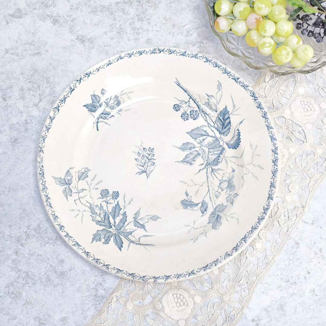 アンティーク大皿 フランス BADONVILLER オードブルプレートの通販