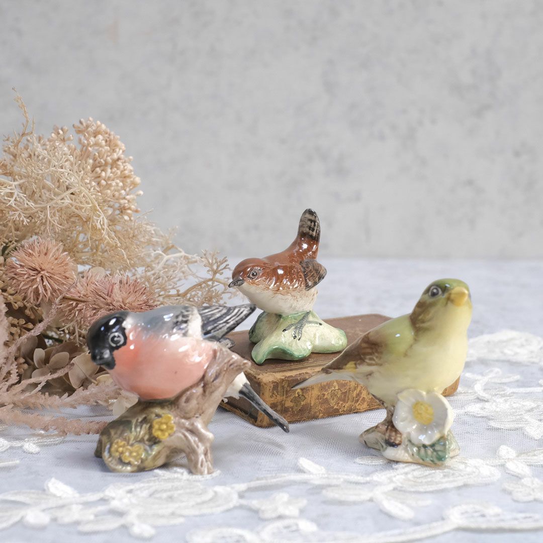 ヴィンテージフィギリン鳥の置物 BESWICK ベスウィック社製の通販
