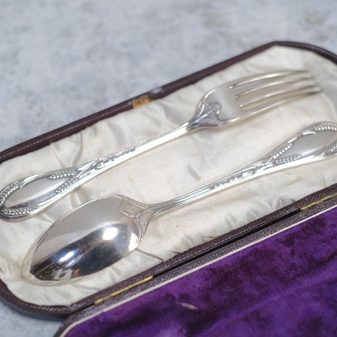 アンティークカトラリーセット フランス シルバープレート5