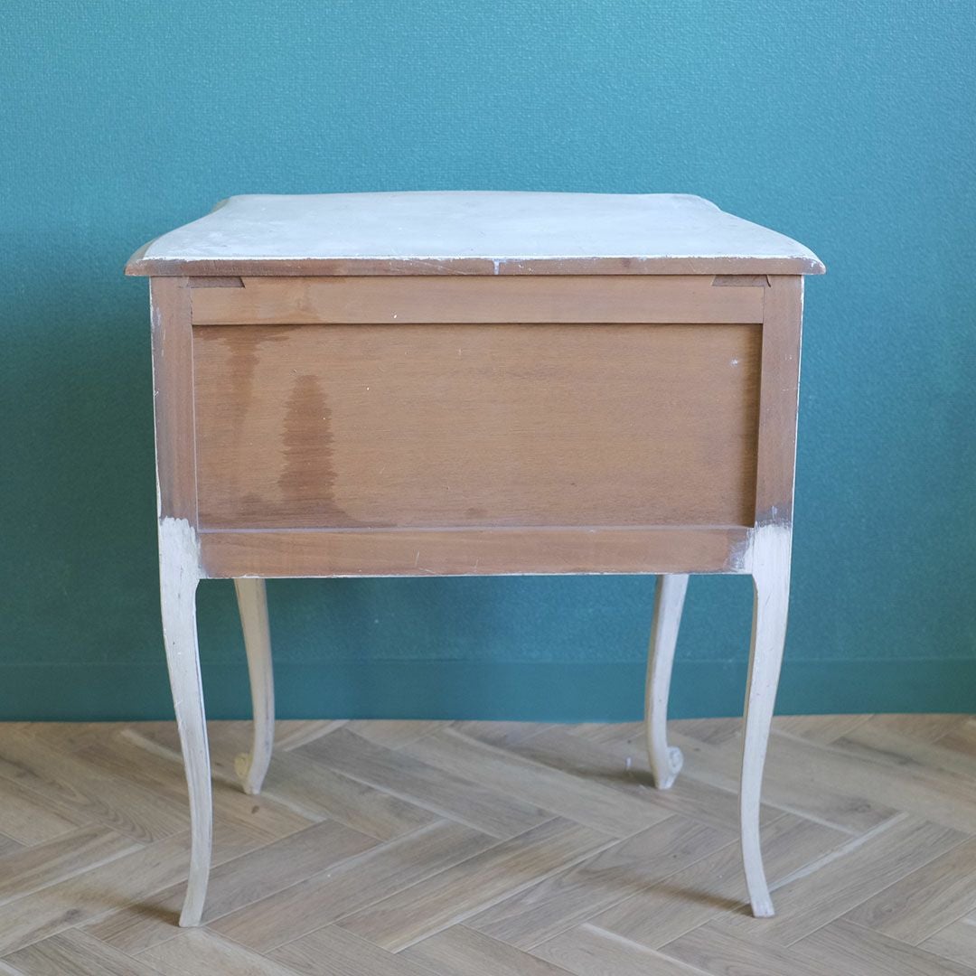 ヴィンテージ フレンチ ドロワーチェスト タンス 白 シャビーシック アンティーク家具