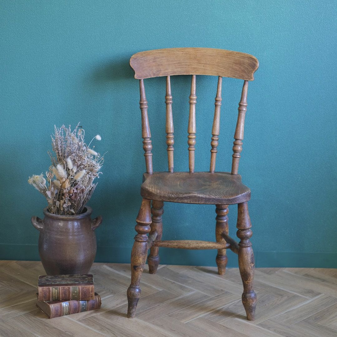 アンティーク キッチンチェアF ウィンザーチェア イギリス ダイニングチェア 椅子 アンティーク家具
