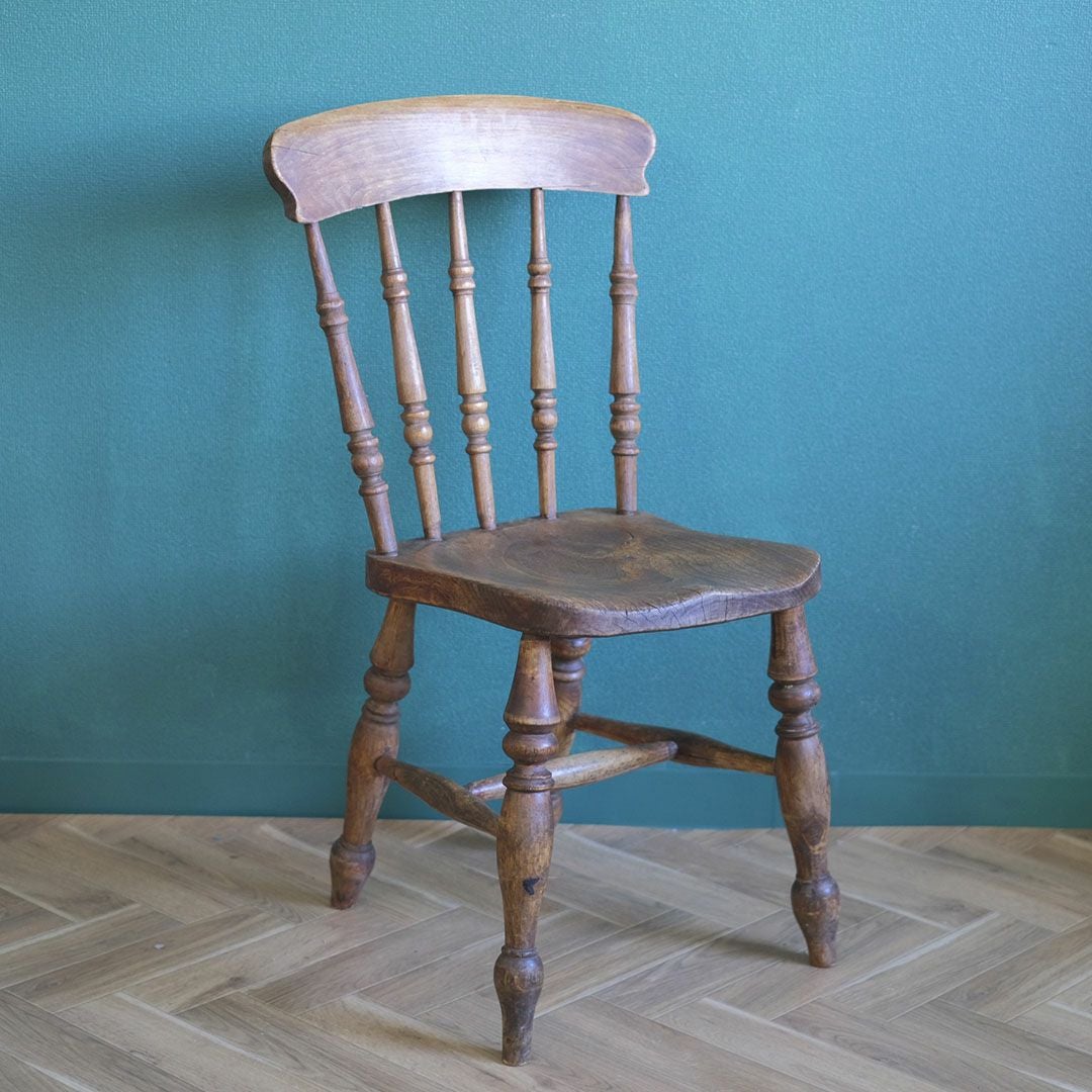 アンティーク キッチンチェアF ウィンザーチェア イギリス ダイニング