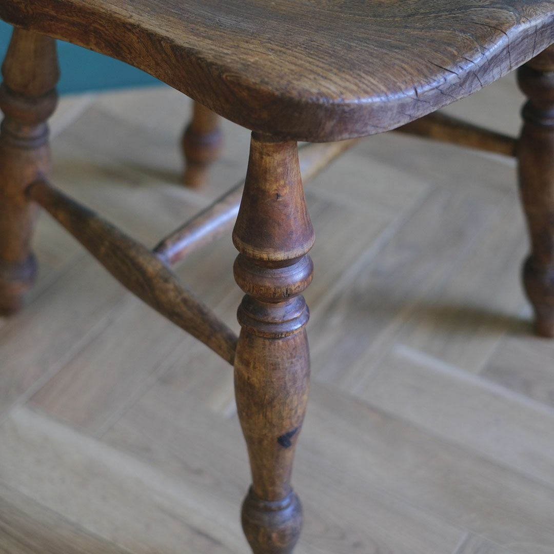 アンティーク キッチンチェアF ウィンザーチェア イギリス ダイニングチェア 椅子 アンティーク家具