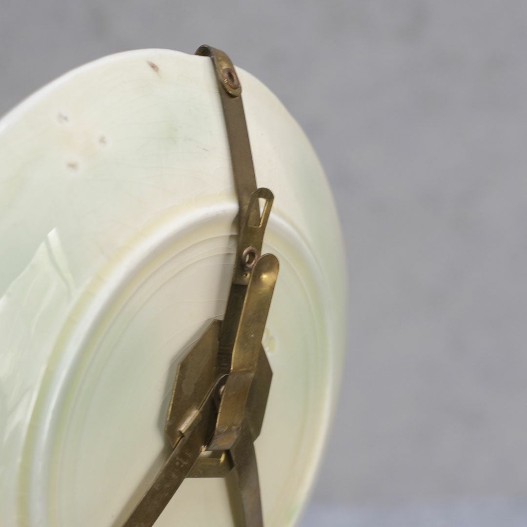 アンティーク バルボティーヌプレート 苺 フランスロレーヌのマジョリカ焼きのお皿 アンティーク食器7