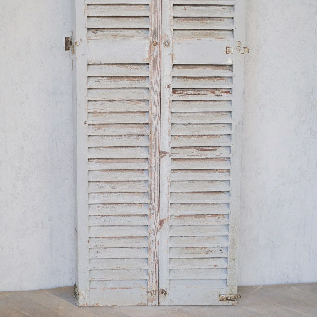 ンティーク 鎧戸ヴォレ フランス ルーバー 雨戸 アンティークドア
