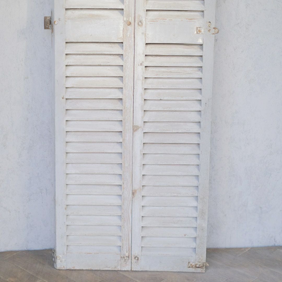 ンティーク 鎧戸ヴォレ フランス ルーバー 雨戸 アンティークドア