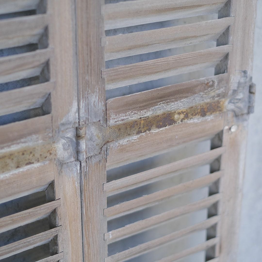 ンティーク 鎧戸ヴォレ フランス ルーバー 雨戸 アンティークドア