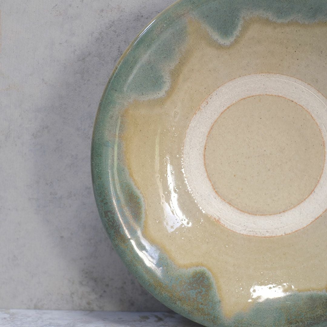 やちむん 沖縄 松田共司 7.5寸皿B 読谷村北窯 一点物 大皿 の通販