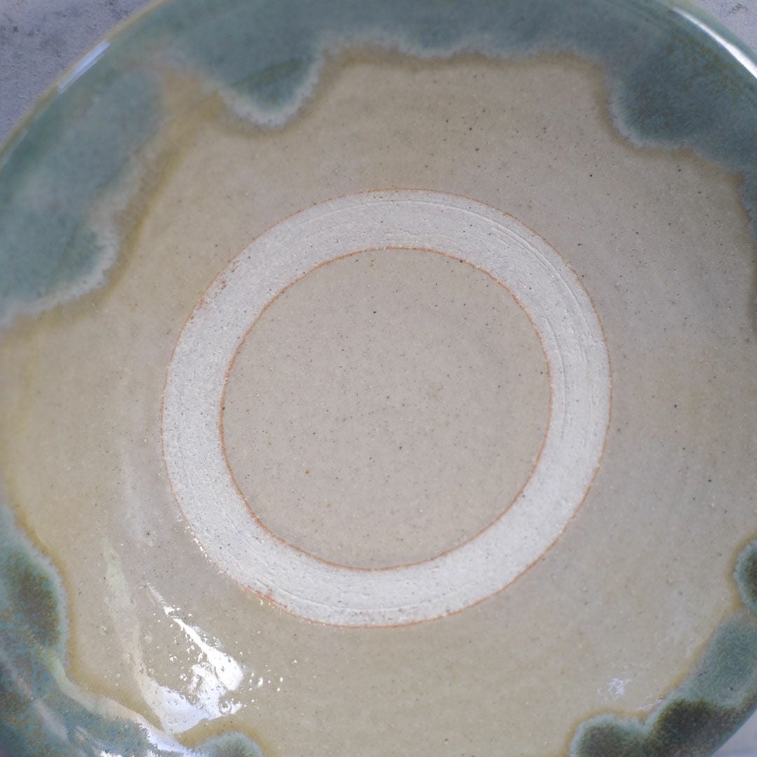 やちむん 沖縄 松田共司 7.5寸皿B 読谷村北窯 一点物 大皿 の通販