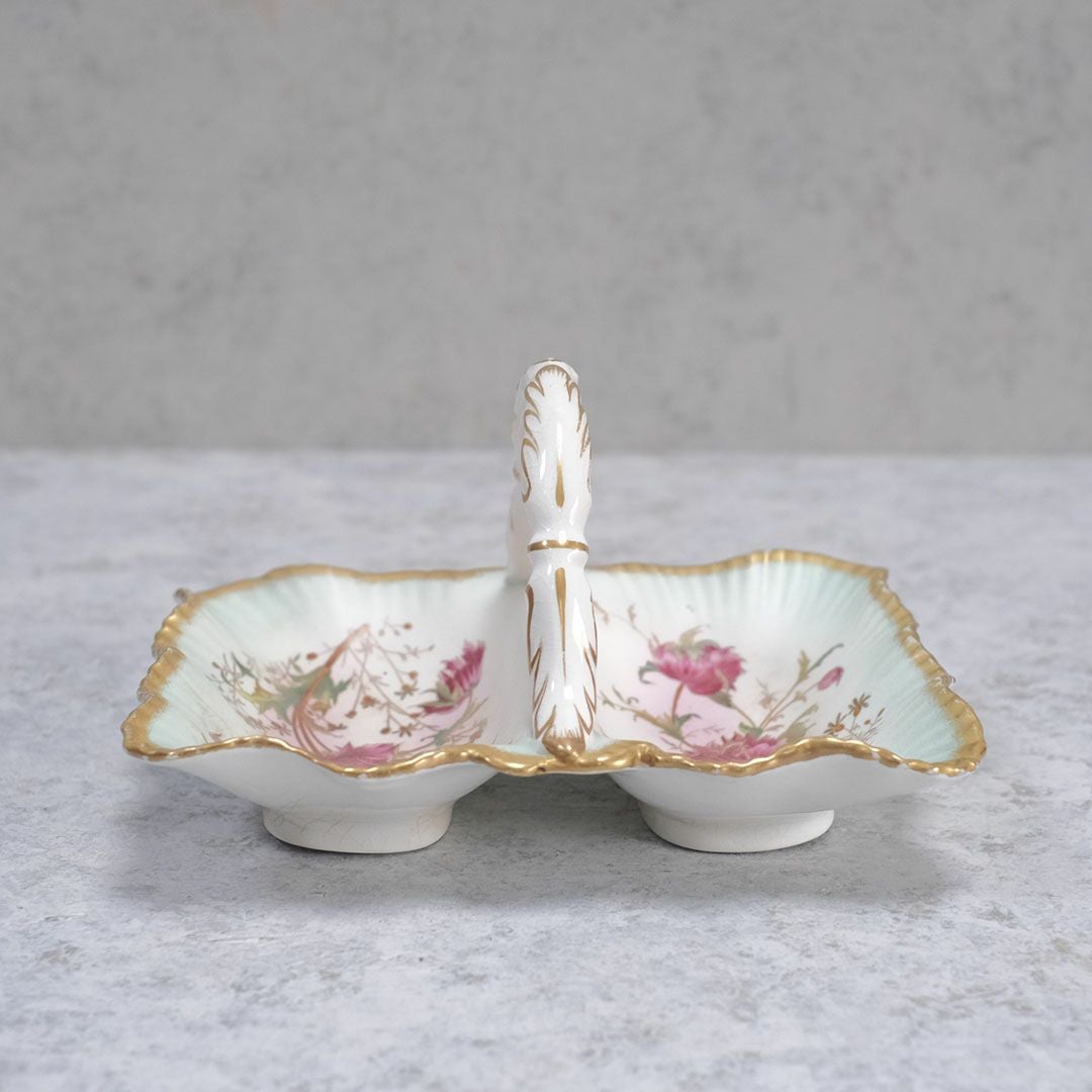 アンティーク キャンディーディッシュ バスケット イギリス Wiltshaw & Robinson