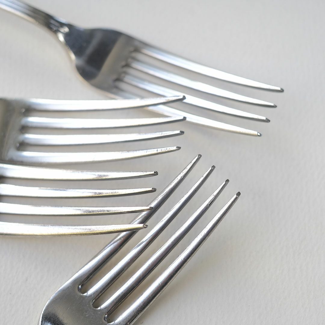 ヴィンテージディナーフォーク シルバープレート イギリス6