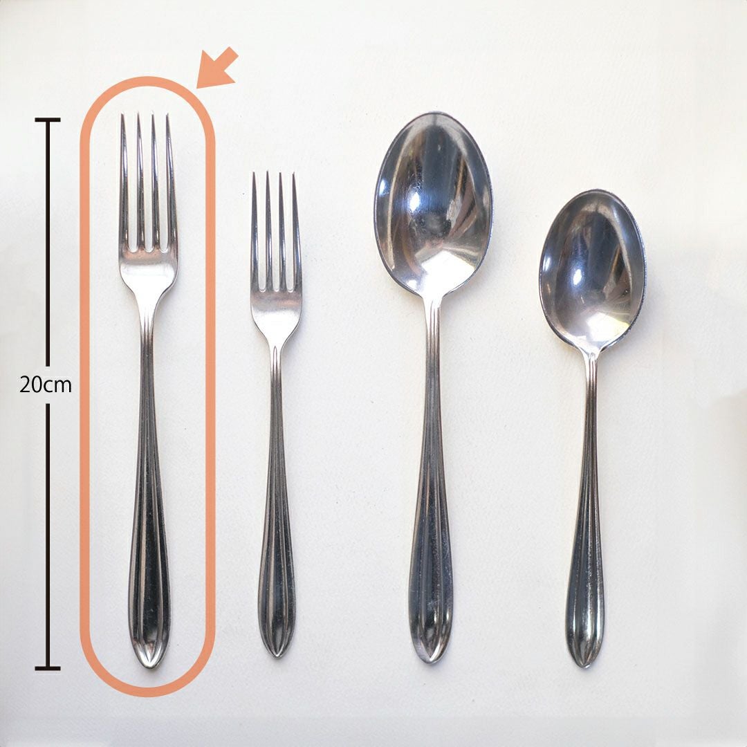 ヴィンテージディナーフォーク シルバープレート イギリス9