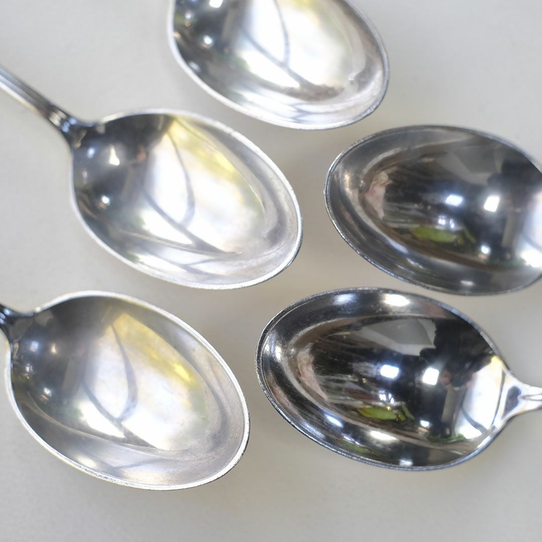 ヴィンテージディナースプーン シルバープレート イギリス5