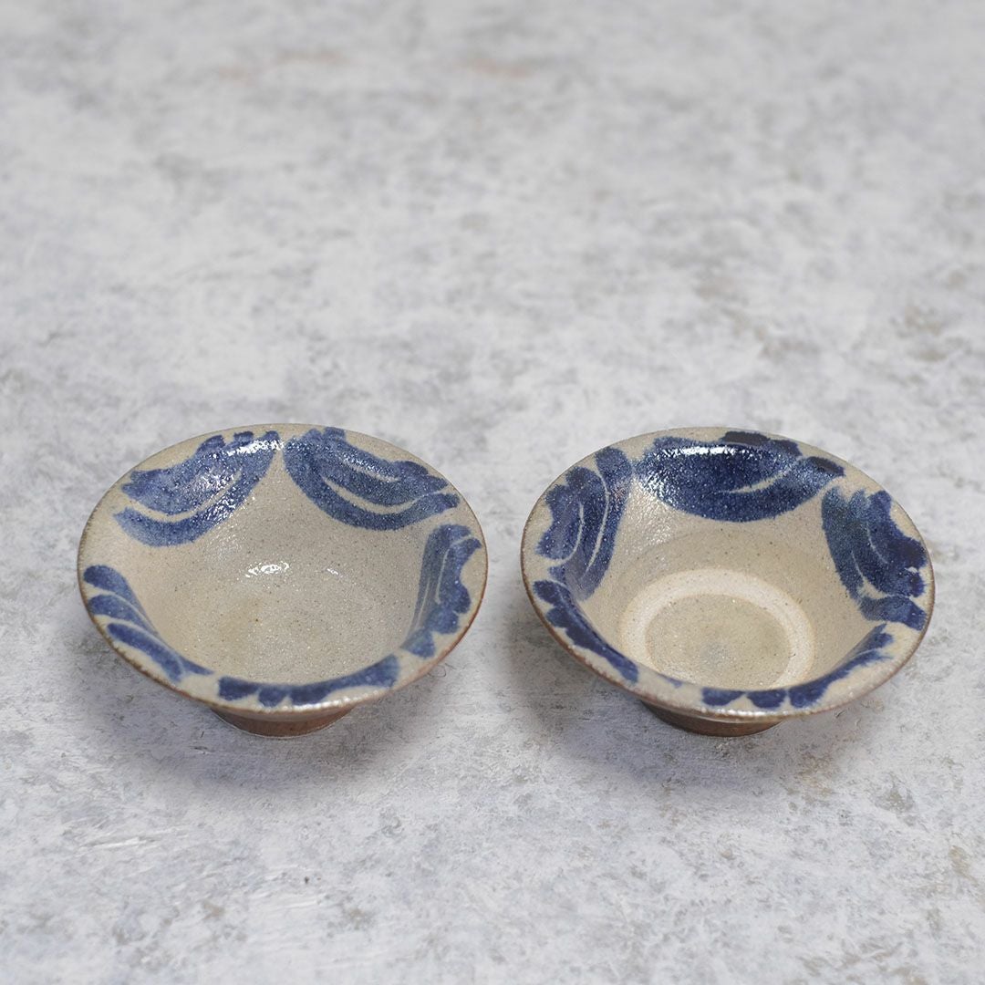 やちむん 沖縄 宮城正享 3寸ワンブー 青 読谷村北窯 小鉢 の通販