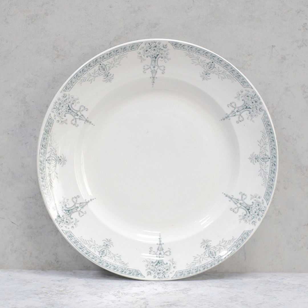 アンティーク大皿 LUGANO Luneville K&G リュネヴィルフランス