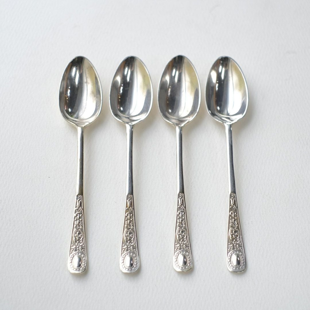 アンティーク コーヒースプーン イギリス シルバープレート