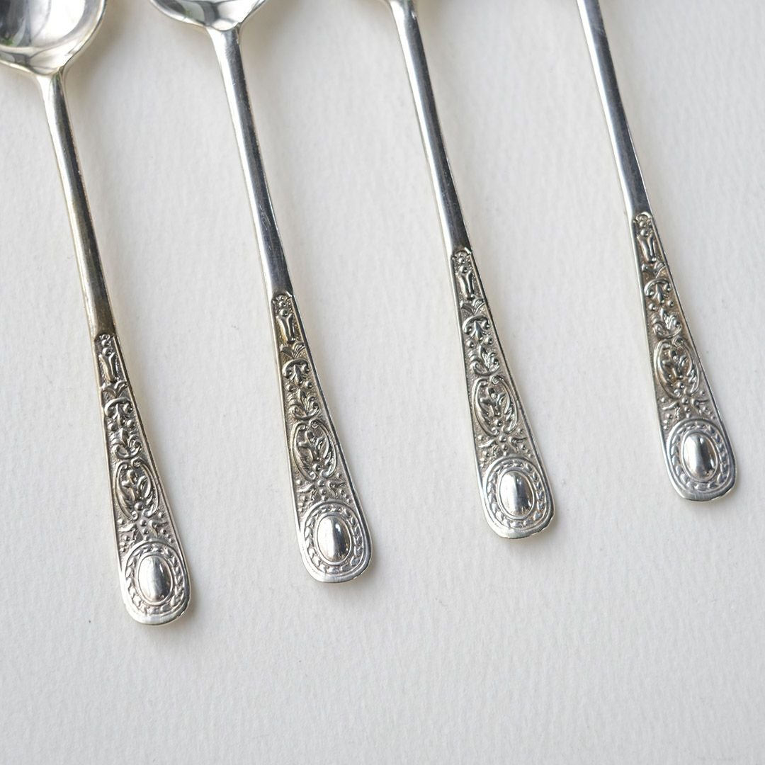 アンティーク コーヒースプーン イギリス シルバープレート