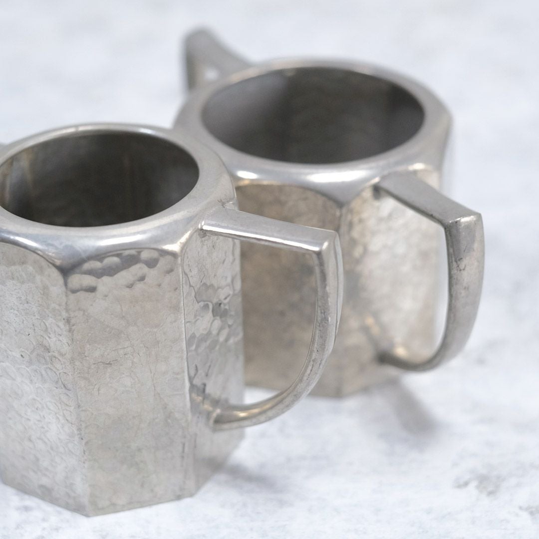 アンティークミルクポット シュガーボウル セット イギリス シルバープレート6