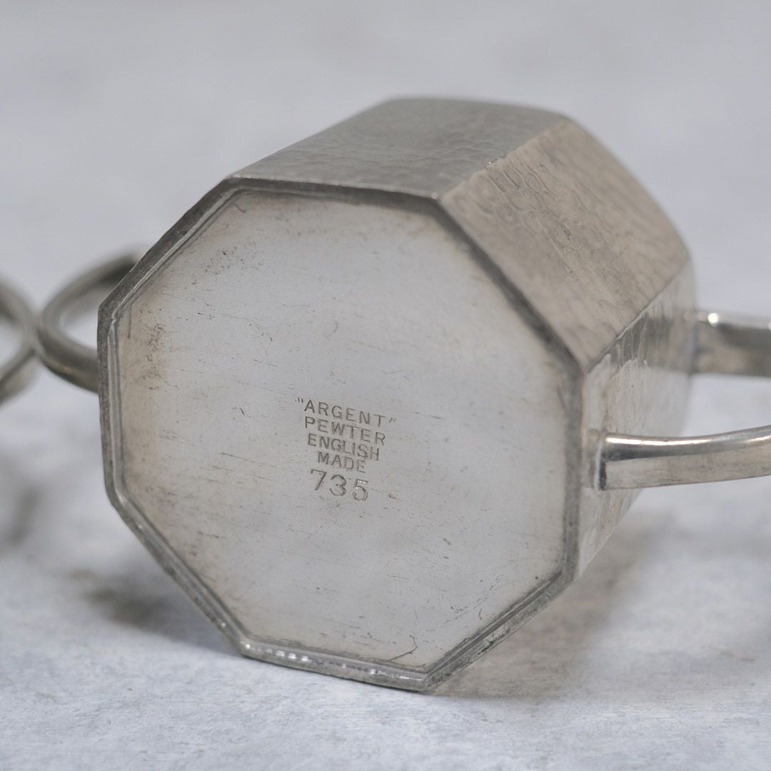 アンティークミルクポット シュガーボウル セット イギリス シルバープレート7