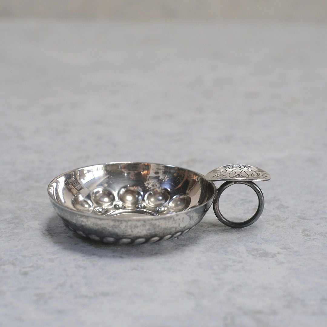 アンティーク ワインテイスター フランス シルバープレート ソムリエカップ1