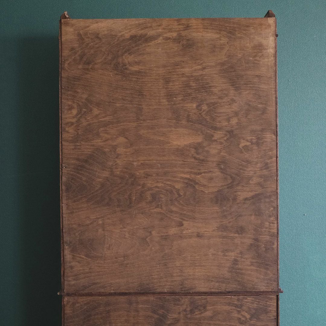 アンティーク ビューローブックケースD イギリス 本棚付きデスク/アンティーク家具