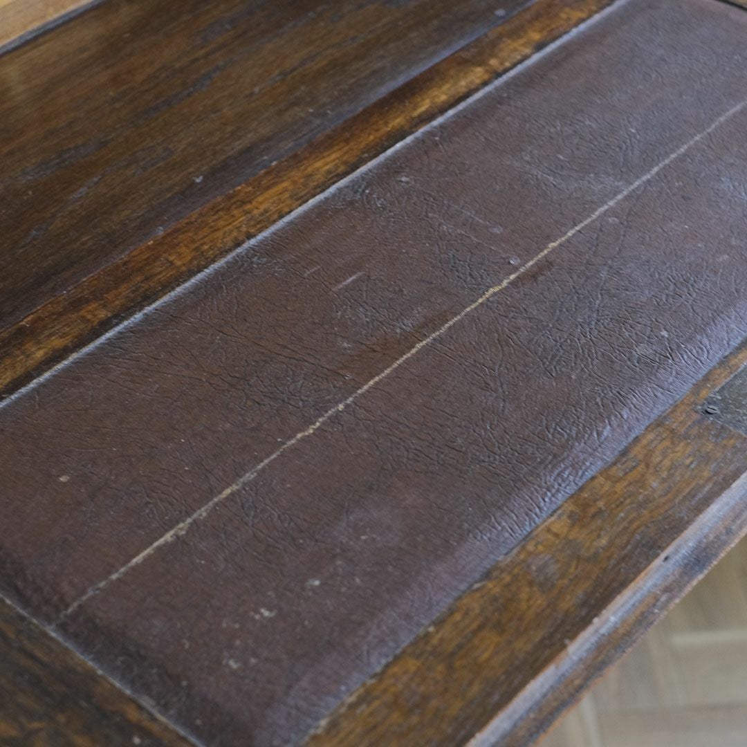 アンティーク ビューローブックケースD イギリス 本棚付きデスク/アンティーク家具