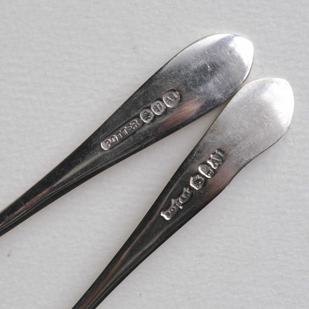 アンティーク ベリースプーン J.H. POTTER & SONS シルバープレート イギリス