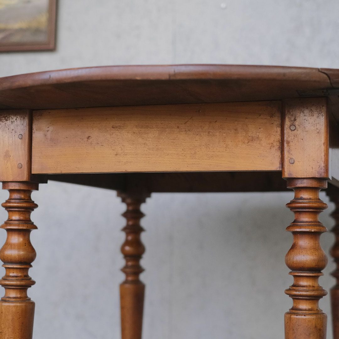 アンティーク ドロップリーフテーブル 円卓 イギリス バタフライテーブル アンティーク家具