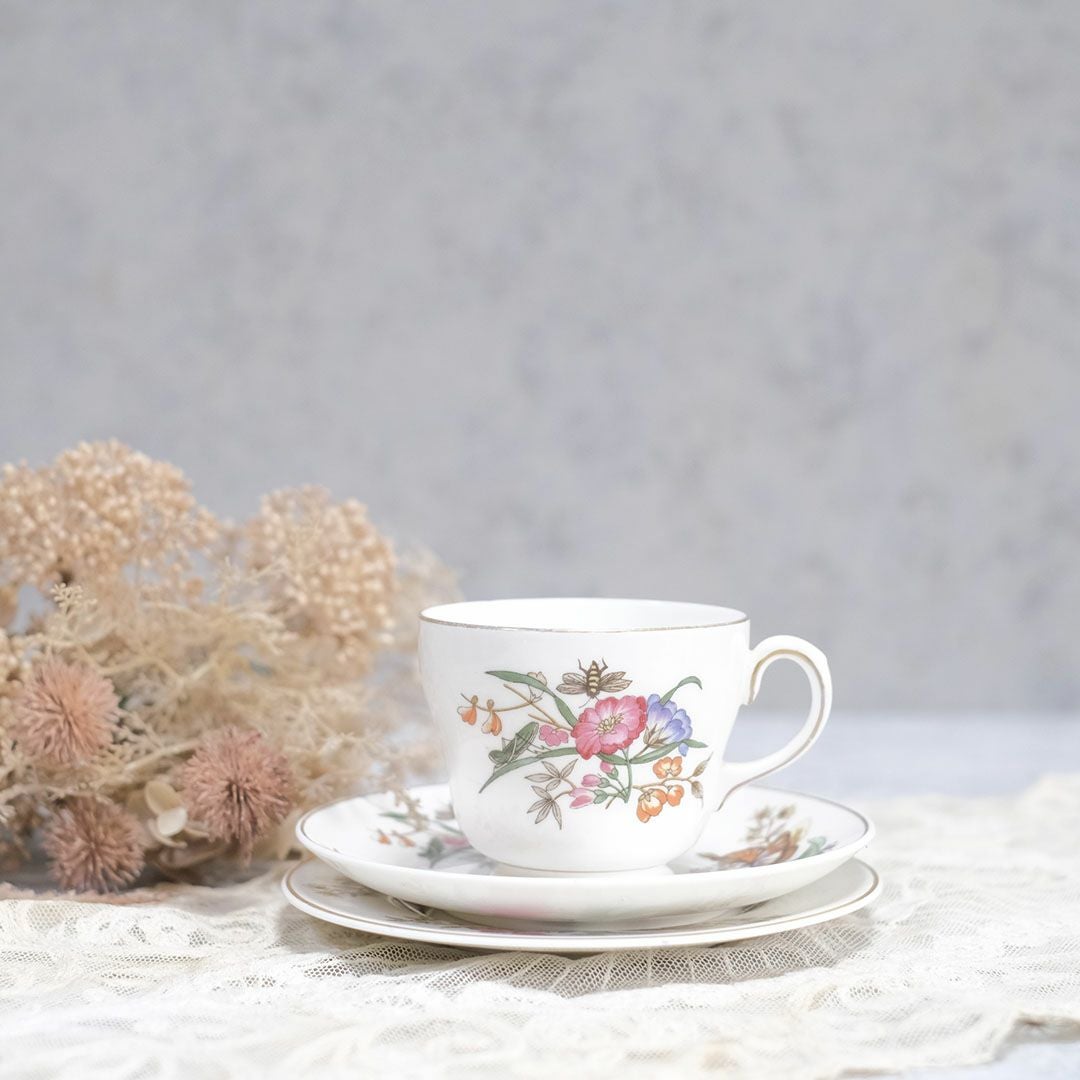 ヴィンテージカップトリオ イギリス WEDGE WOOD ウェッジウッド